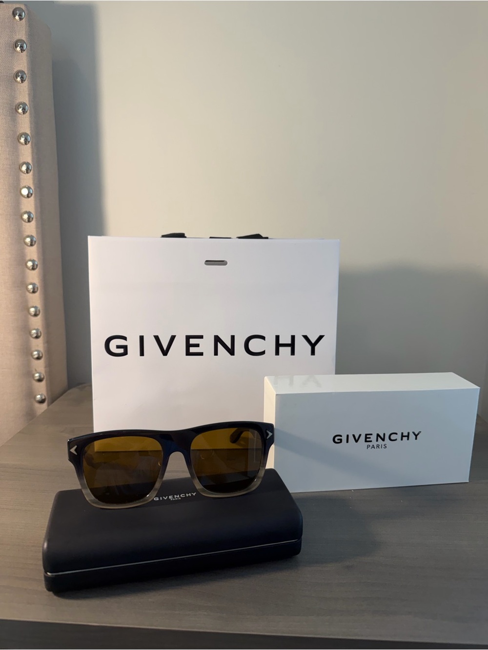 Givenchy Black Gradient Sunglasses